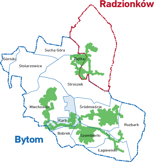 mapa Karb