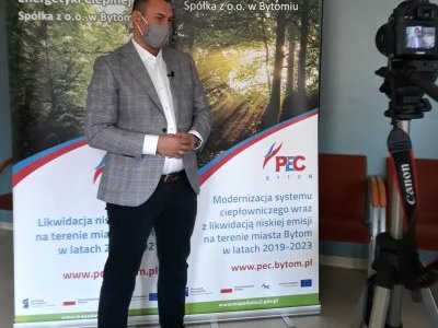 Materiał dotyczący dot. projektów realizowanych przez PEC dofinansowanych z UE - emisja dziś na Bytomski Alarm Smogowy