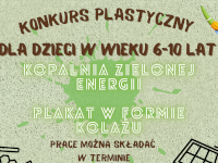 Konkurs plastyczny - Kopalnia Zielonej Energii