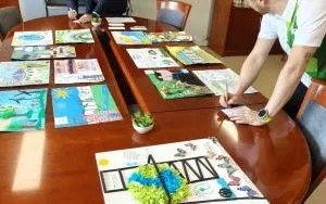 Rozstrzygnięcie konkursu plastycznego pt.: &bdquo;Kopalnia Zielonej Energii&rdquo;- plakat w formie kolażu. (6)