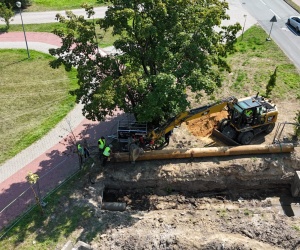 Prace modernizacyjne radzionkowski system ciepłowniczy - stan na 02.08.2026